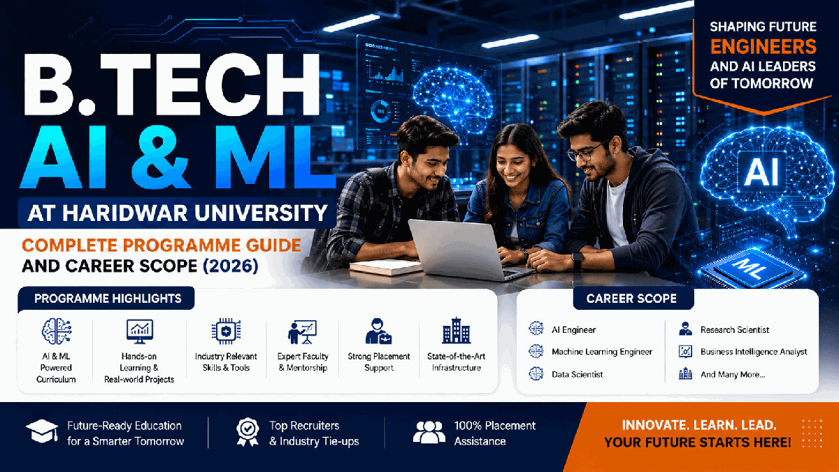B.Tech AI & ML at Haridwar University: Complete Programme Guide and Career Scope (2026)