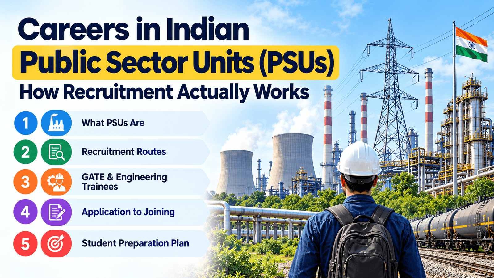 Careers in Indian Public Sector Units (PSUs): How Recruitment Actually Works
