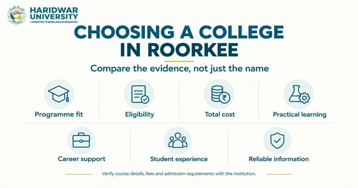 How to Choose a College in Roorkee: Courses, Fees and What to Check (2026)