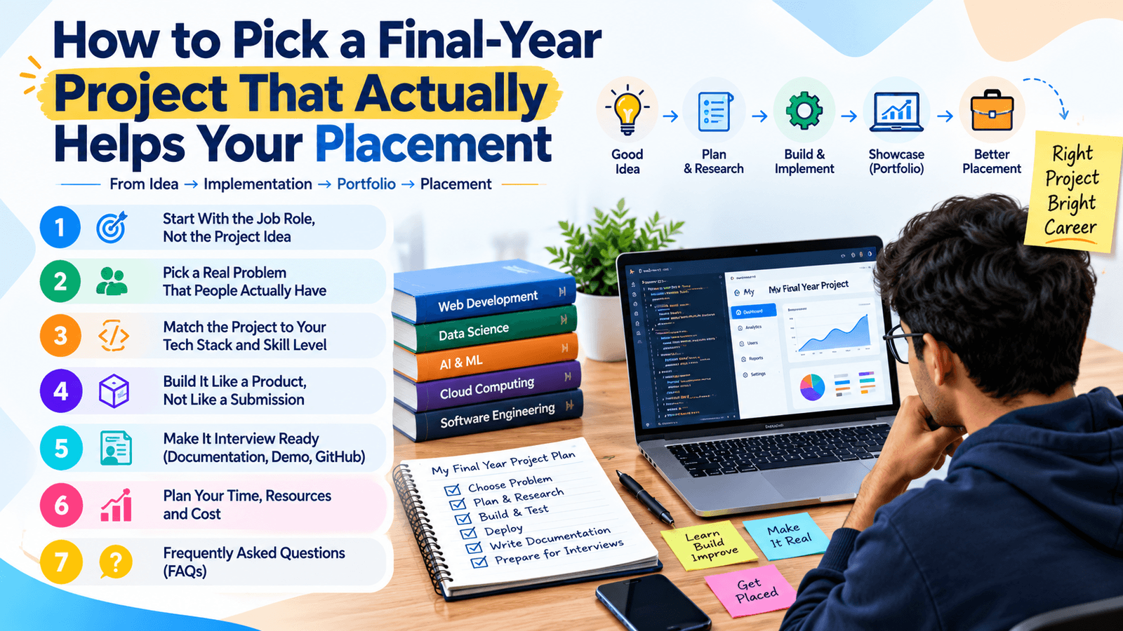 How to Pick a Final-Year Project That Actually Helps Your Placement
