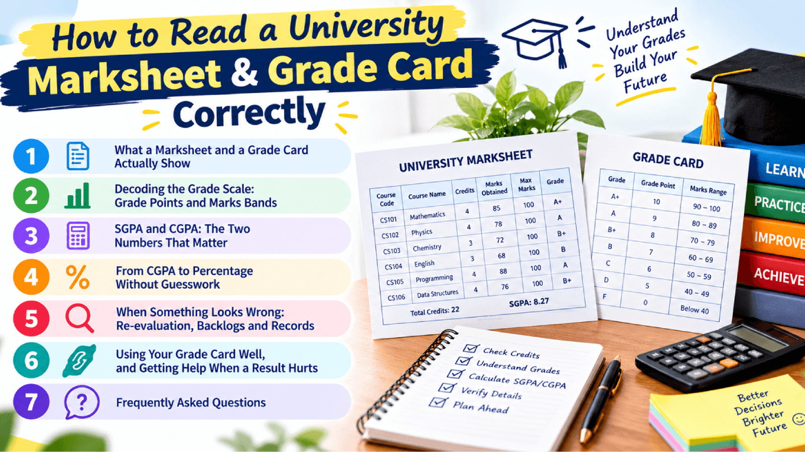 How to Read a University Marksheet & Grade Card Correctly