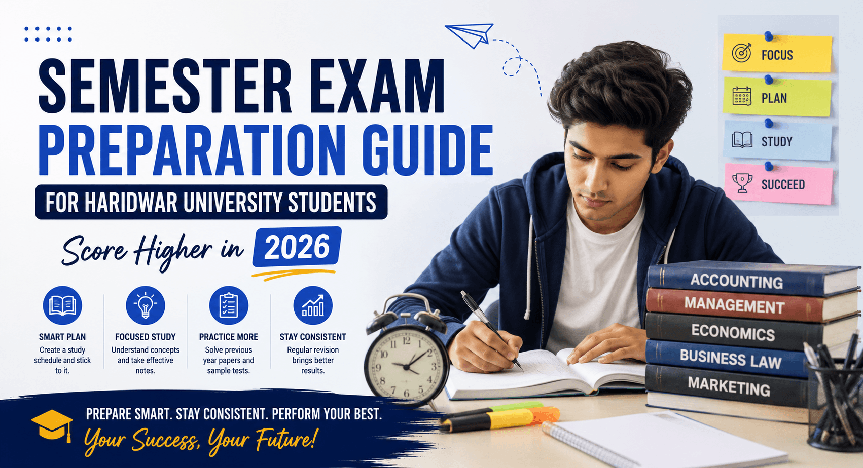 Semester Exam Preparation Guide for Haridwar University Students: Score Higher in 2026