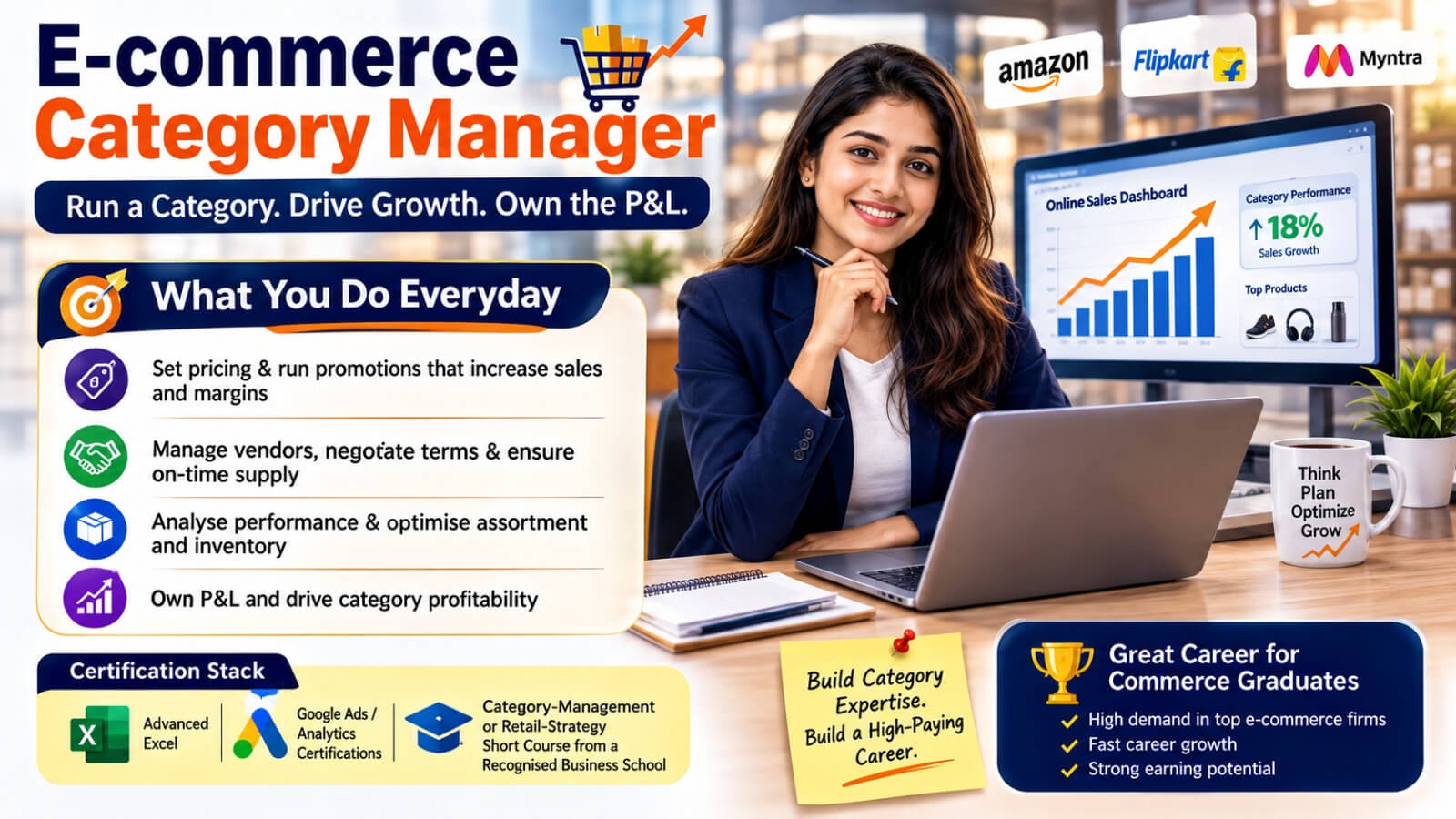 Exploring High-Paying Careers in E-commerce Category Manager